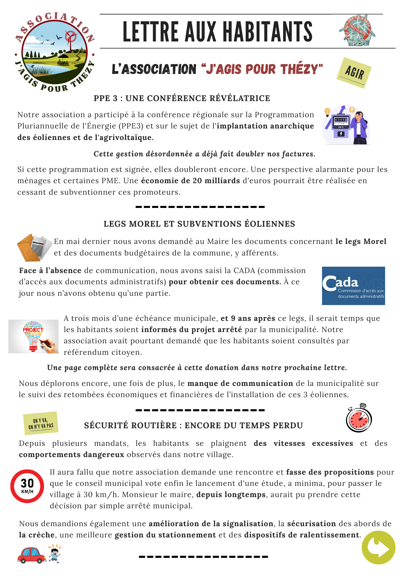 Lettre de fin d'année décembre 2025